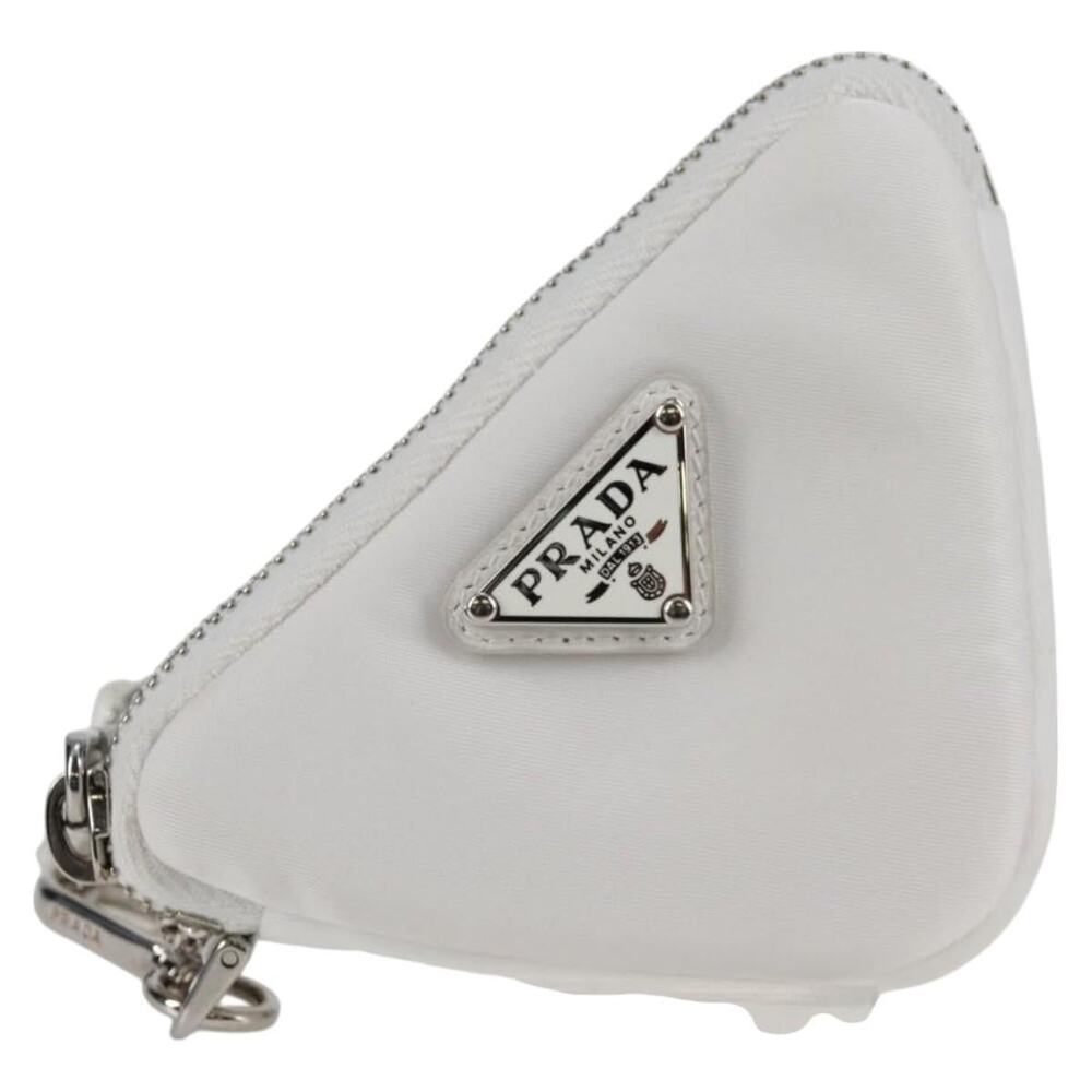 Prada Nylon Shoulder Bag White
